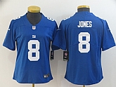 Women Nike Giants 8 Daniel Jones Royal Vapor Untouchable Limited Jersey,baseball caps,new era cap wholesale,wholesale hats